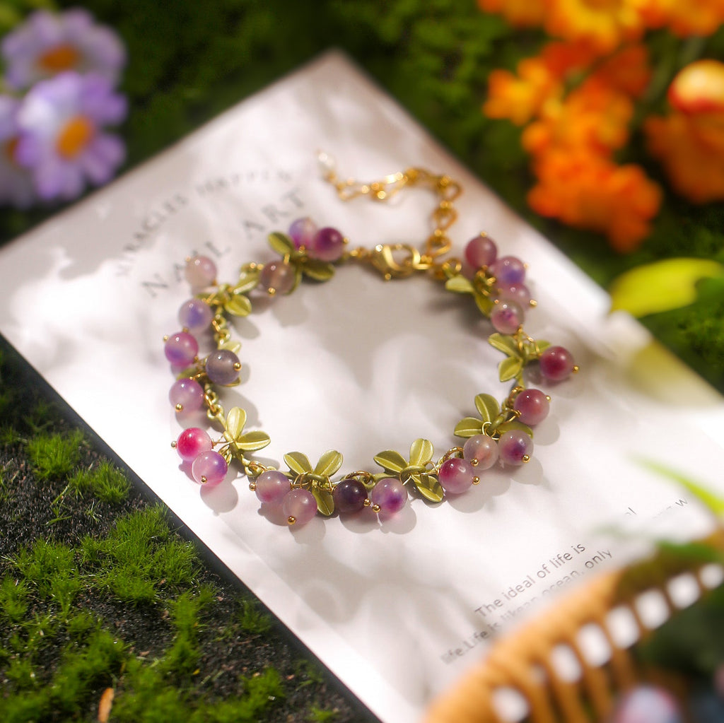 Purple Berry Bracelet