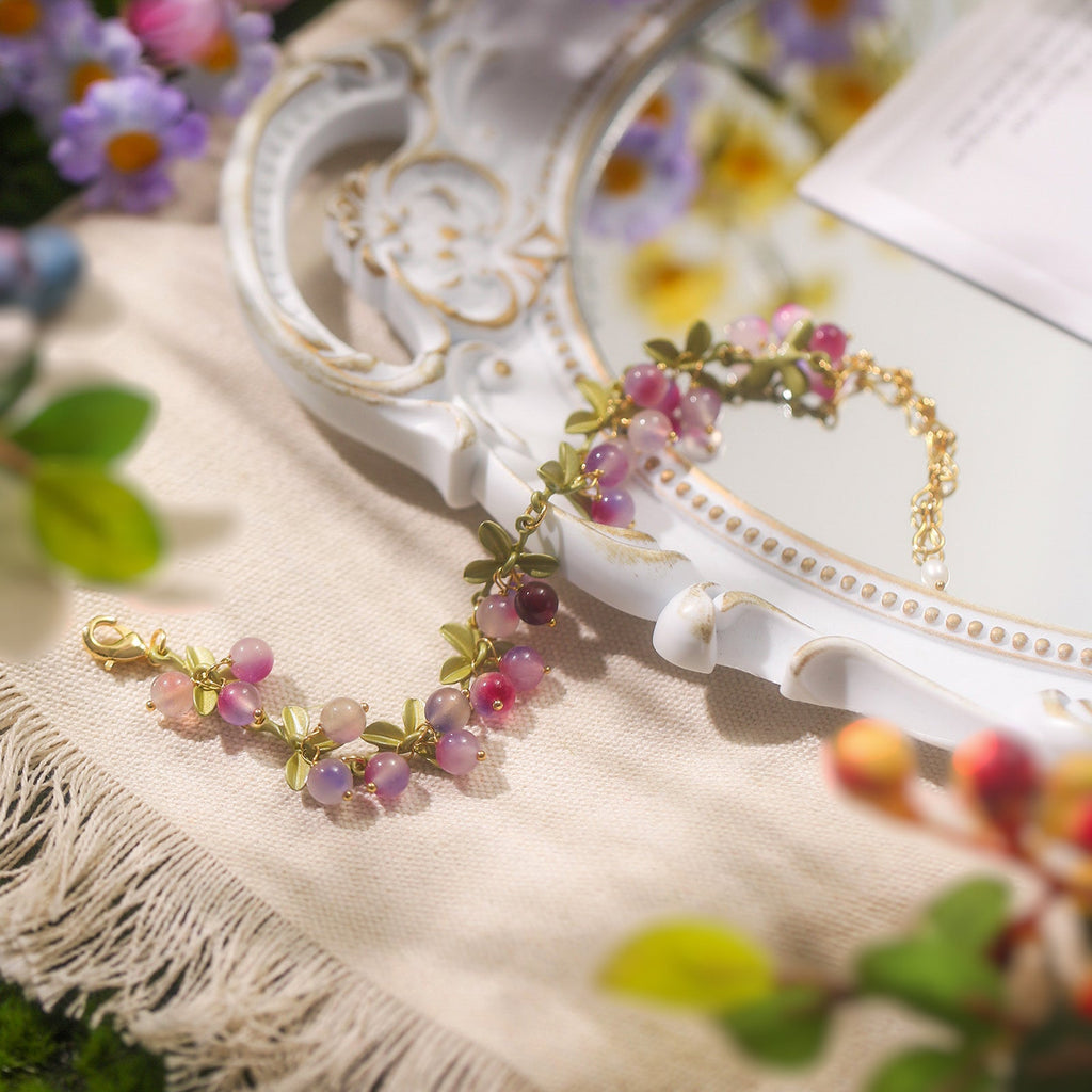 Purple Berry Bracelet