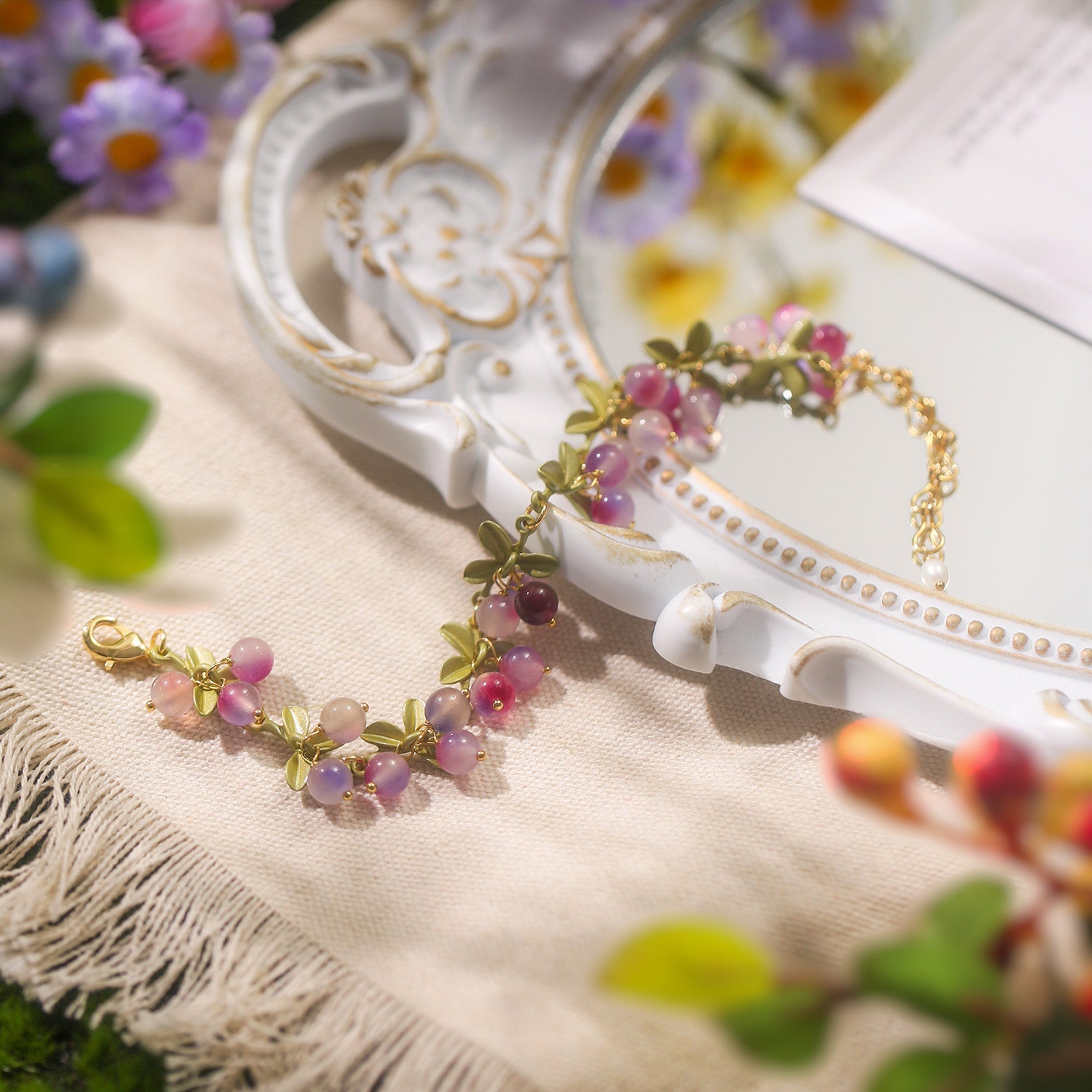 Purple Berry Bracelet