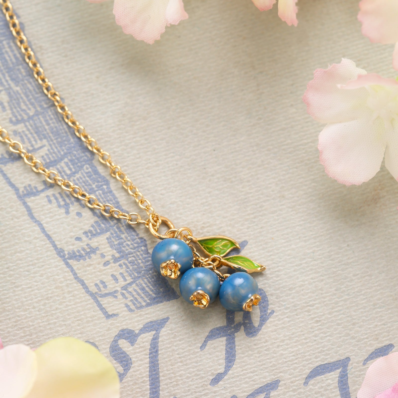 Blueberry Necklace