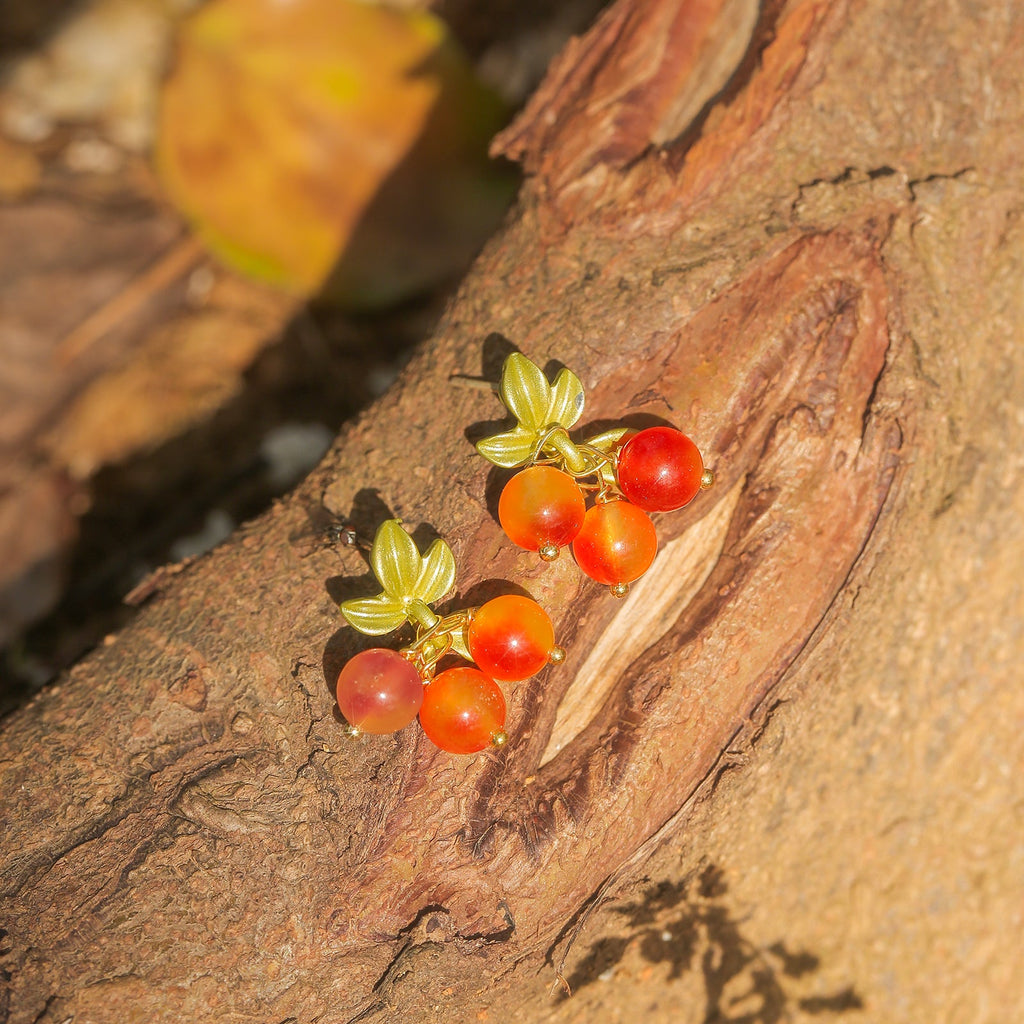 Berry Stud Earrings