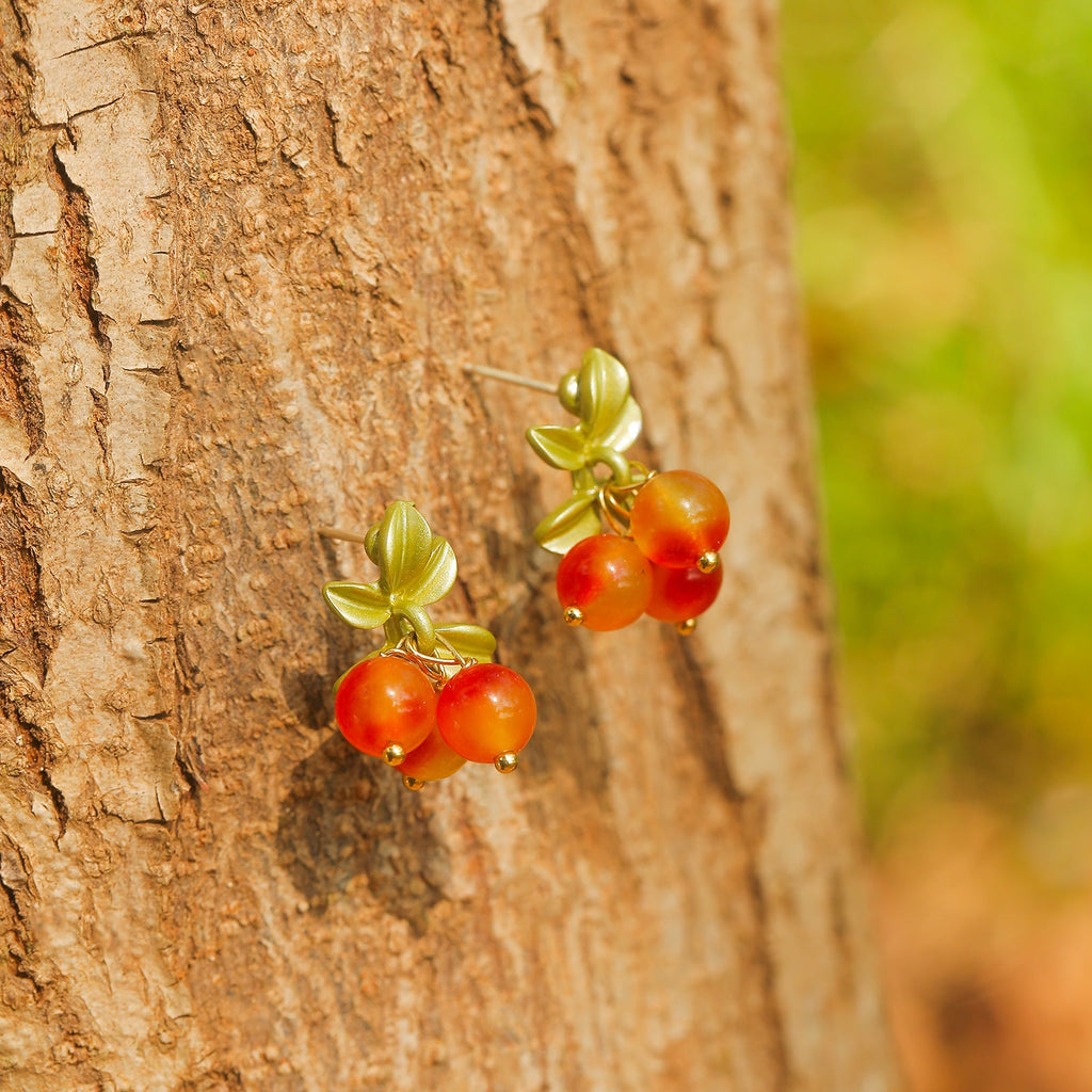Berry Stud Earrings