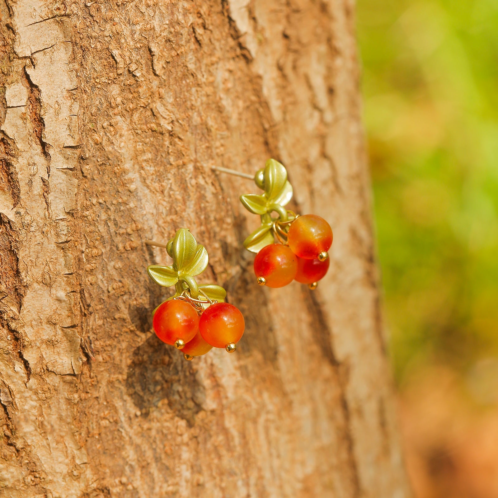 Berry Stud Earrings