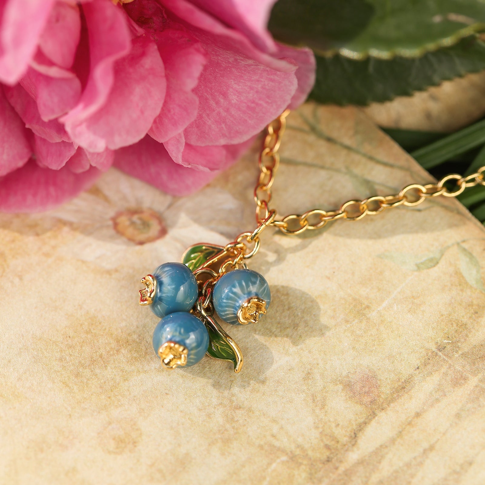 Blueberry Necklace