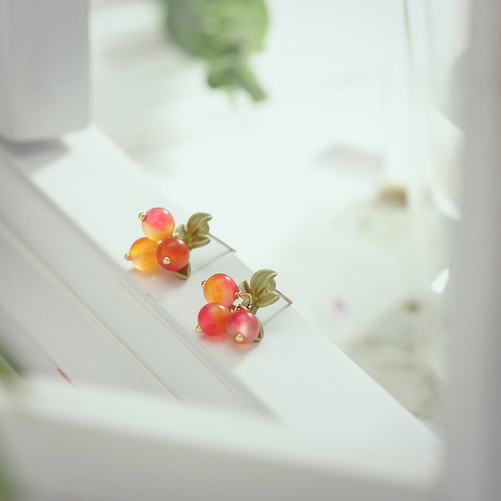 Berry Stud Earrings