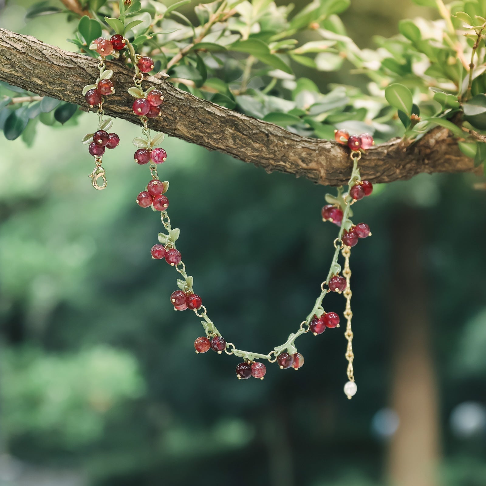 Cranberry Necklace