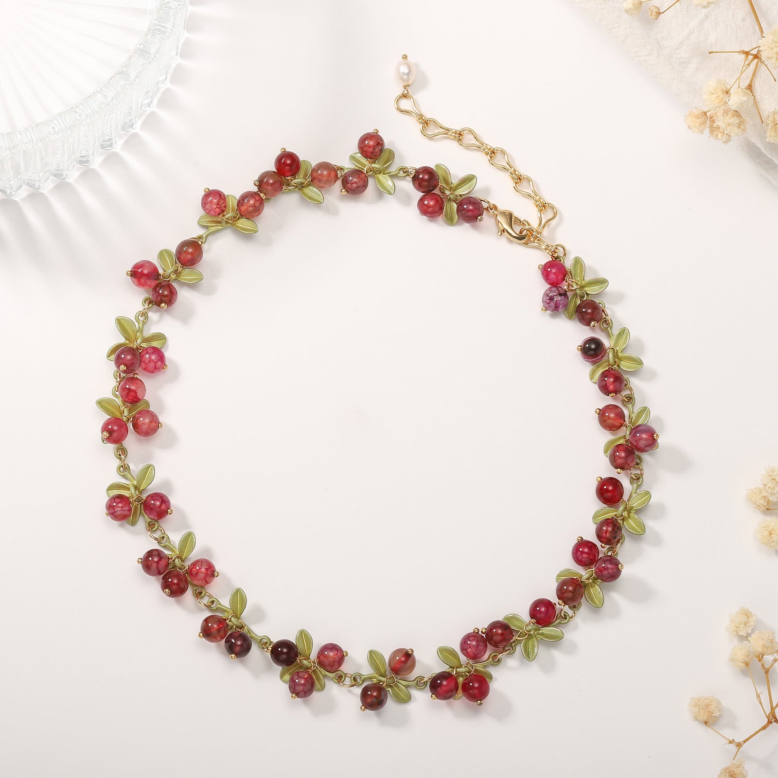 Cranberry Necklace