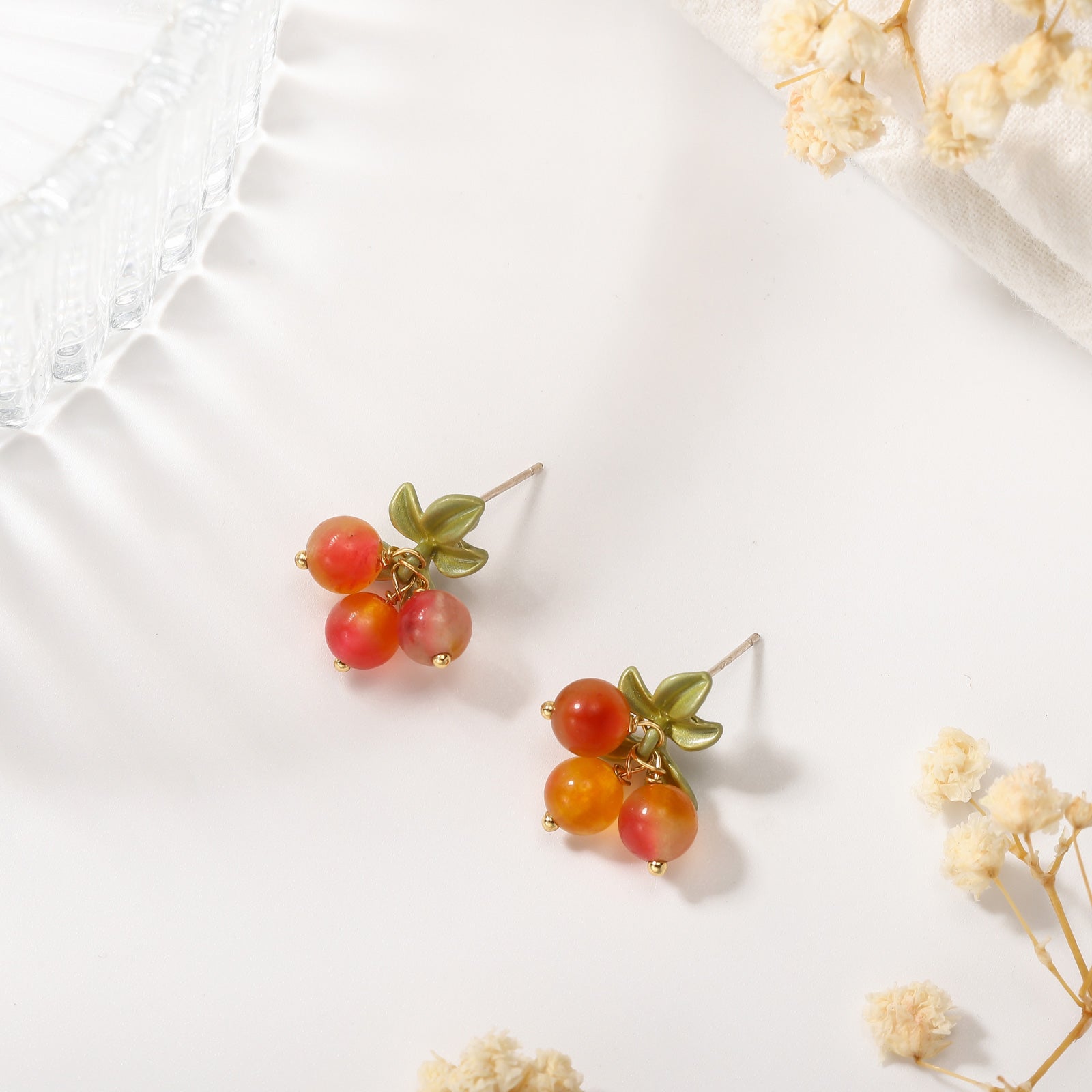 Berry Stud Earrings