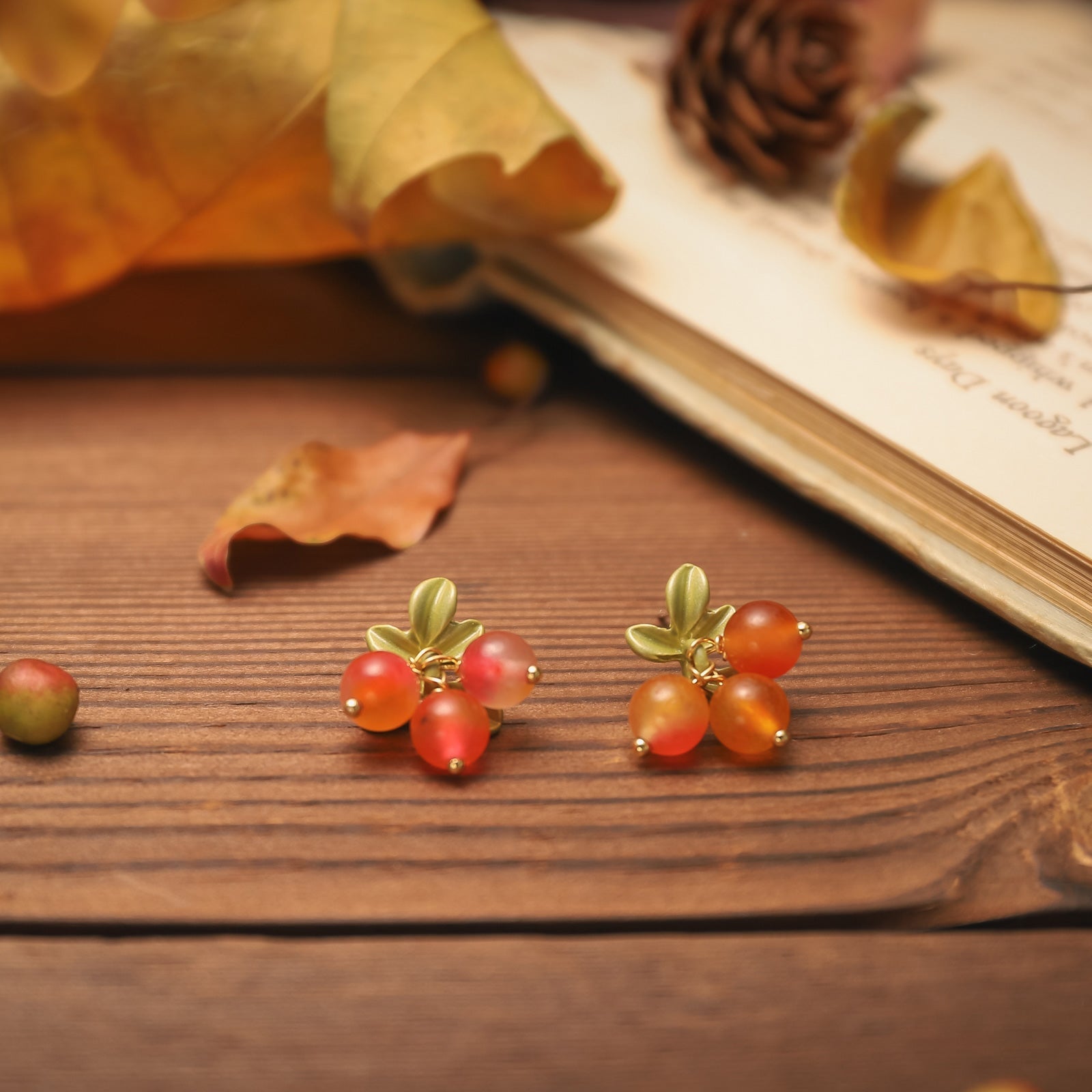 Berry Stud Earrings