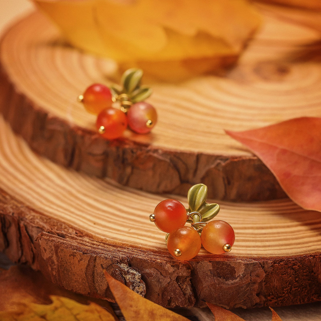Berry Stud Earrings