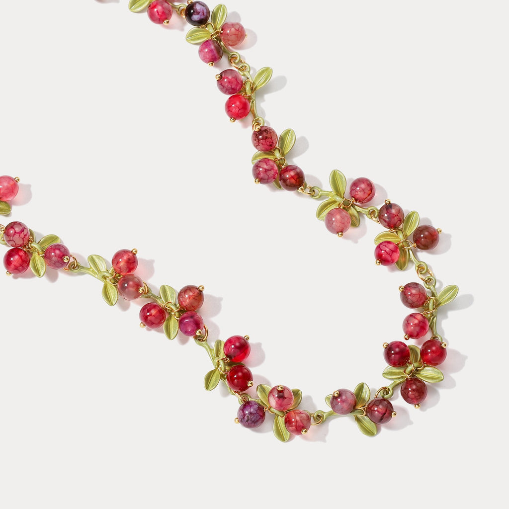 Cranberry Necklace