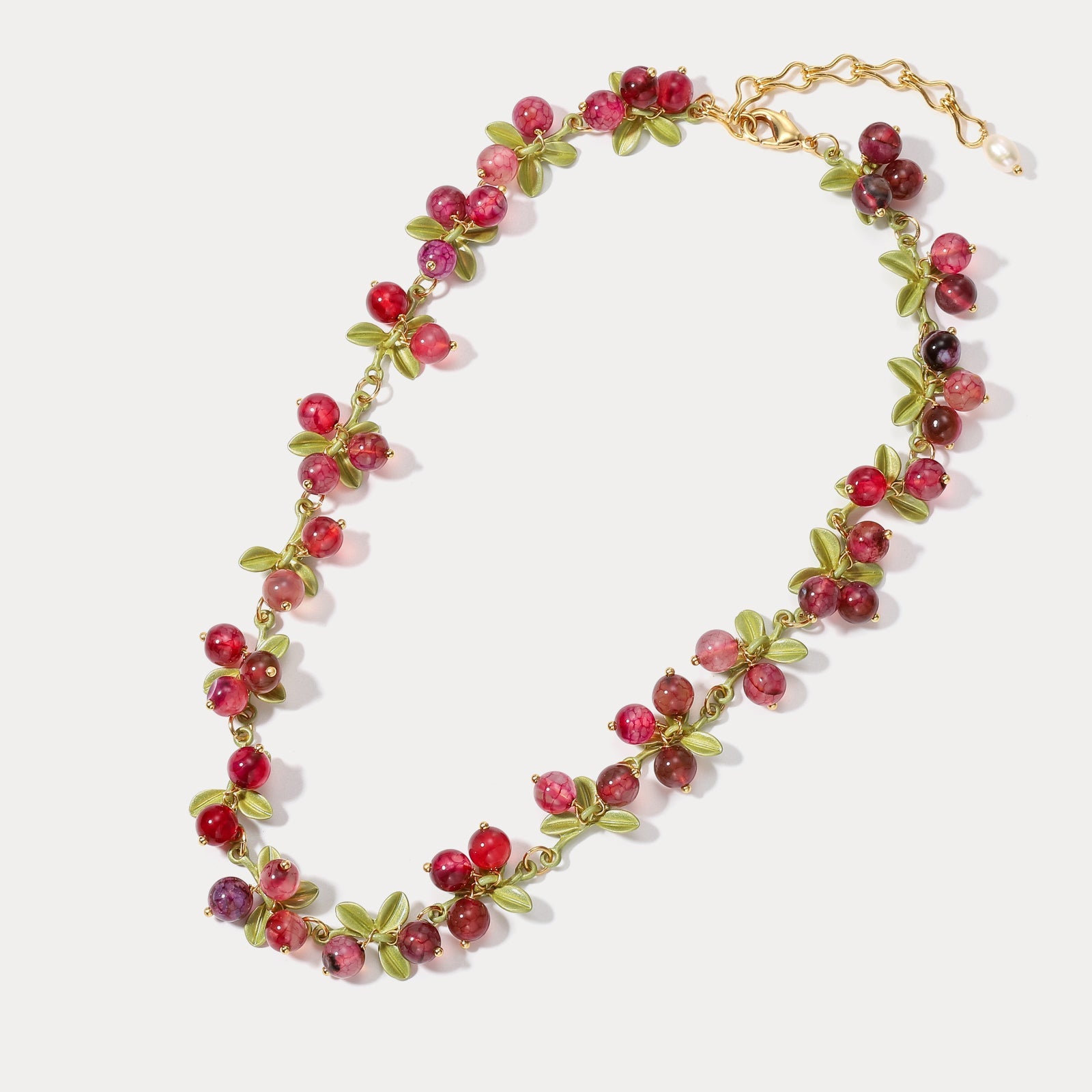 Cranberry Necklace