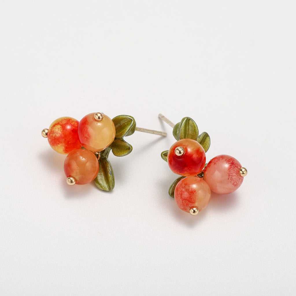 Berry Stud Earrings