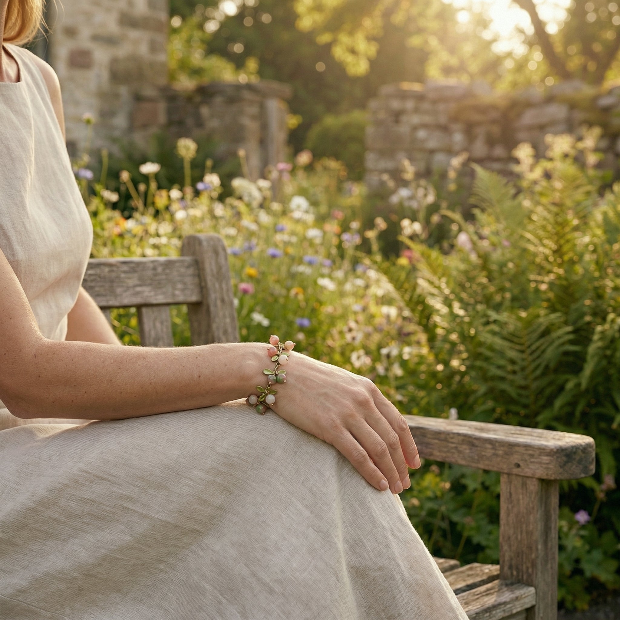 Æbleblomst Armbånd