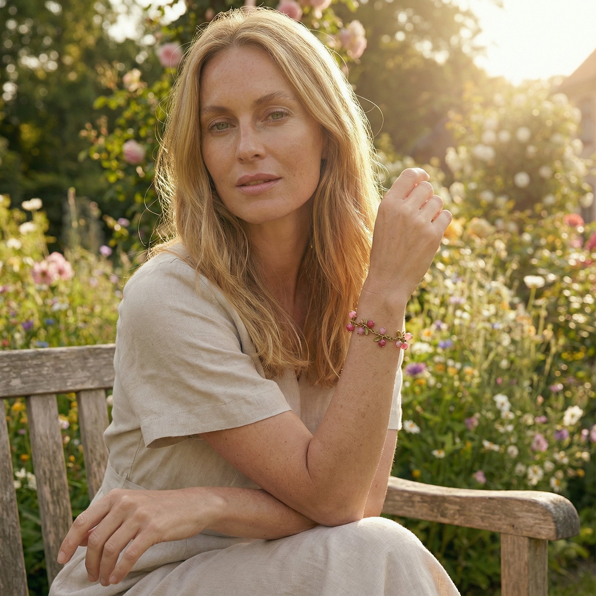 Skovhindbær Armbånd