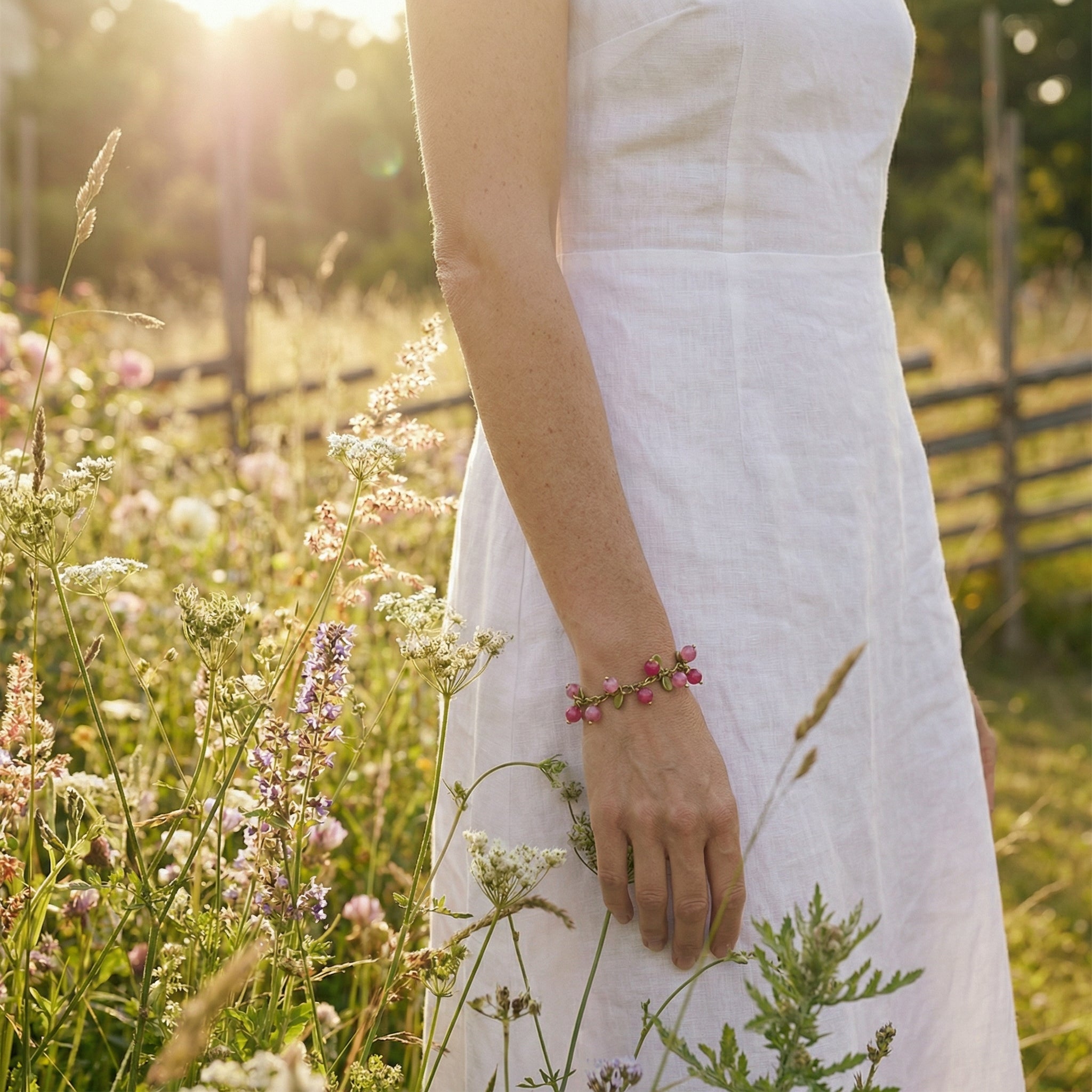 Skovhindbær Armbånd