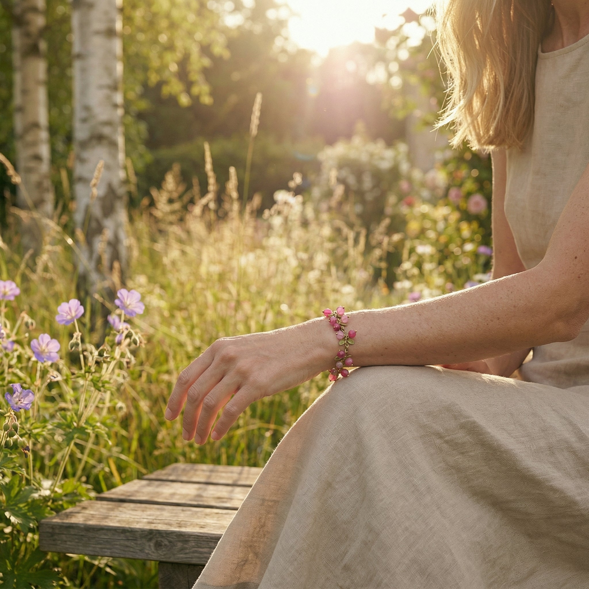 Skovhindbær Armbånd