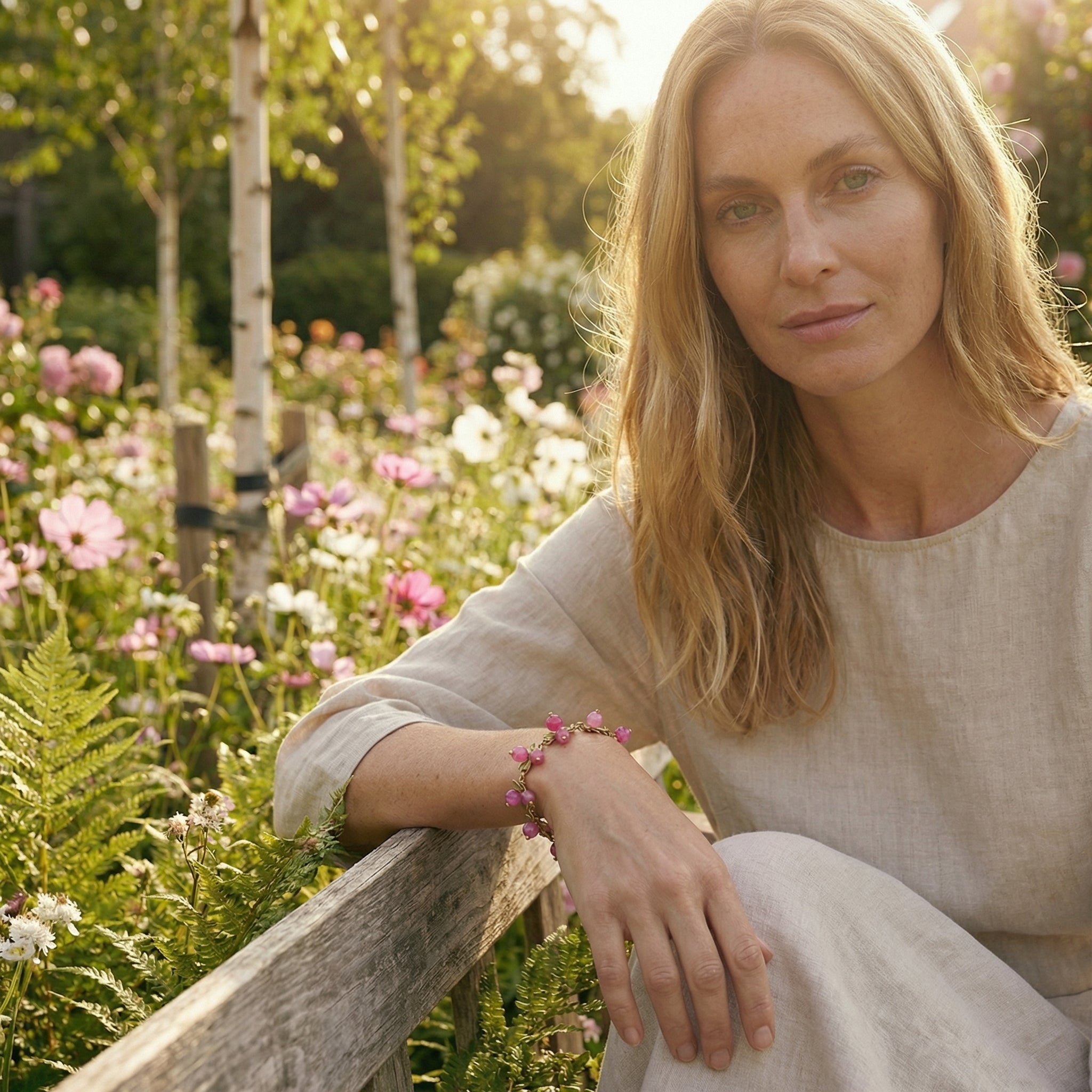 Skovhindbær Armbånd