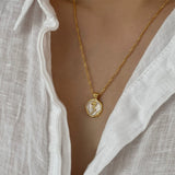 Rose Pendant Halskæde